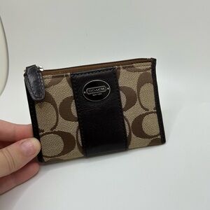 Coach coin wallet